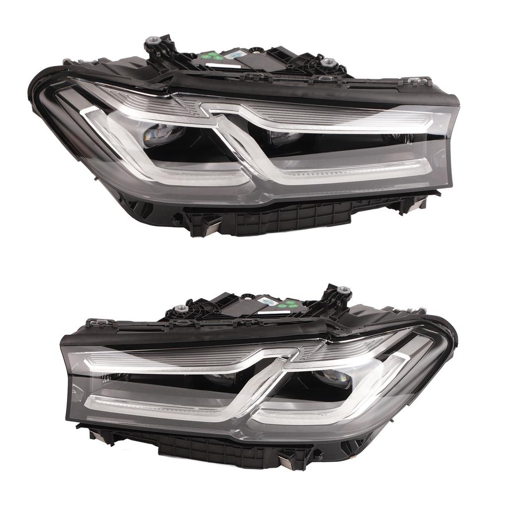 Upgrades LCI Style Adaptive LED Headlight Headlamp L R Replacement for 5 Series G30 G31 LHD