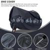 Heavy Duty Waterproof Bike Cover 200x100cm Dustproof Sun Protection Outdoor Bicycle Tent Thick Cartoon Design Mountain Bike Storage Cover