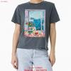 Kunst Fensterblick T-Shirt Küsten Mittelmeer Malerei Henri Matisse Vintage Atmungsaktiv Streetwear Bequem Vintage