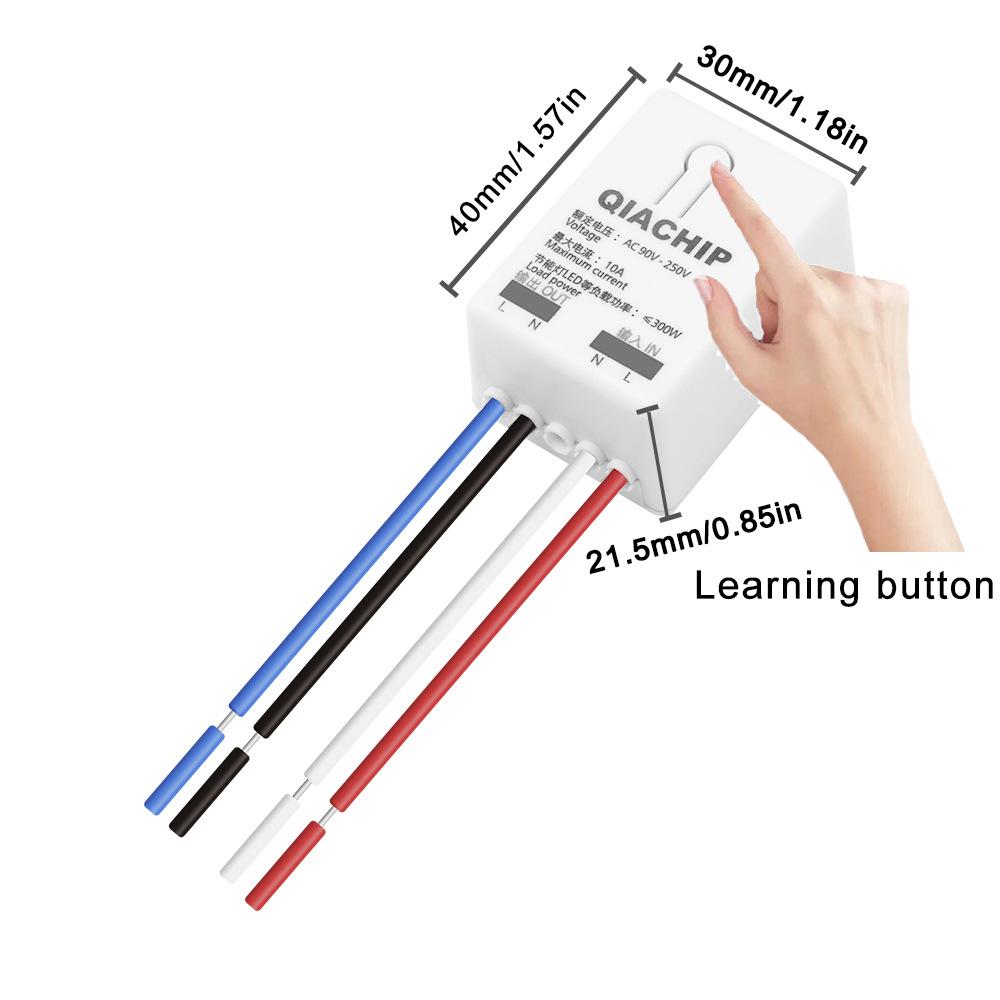 Neuer 220V Funkfernbedienungs-Lichtschalter - Einkanal-Mikrocontroller
