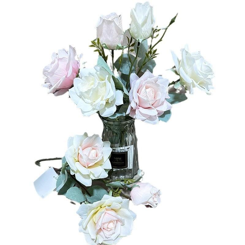 Rose Artificial Flower Wedding Restaurant Hotel Desktop Ornament Decoration