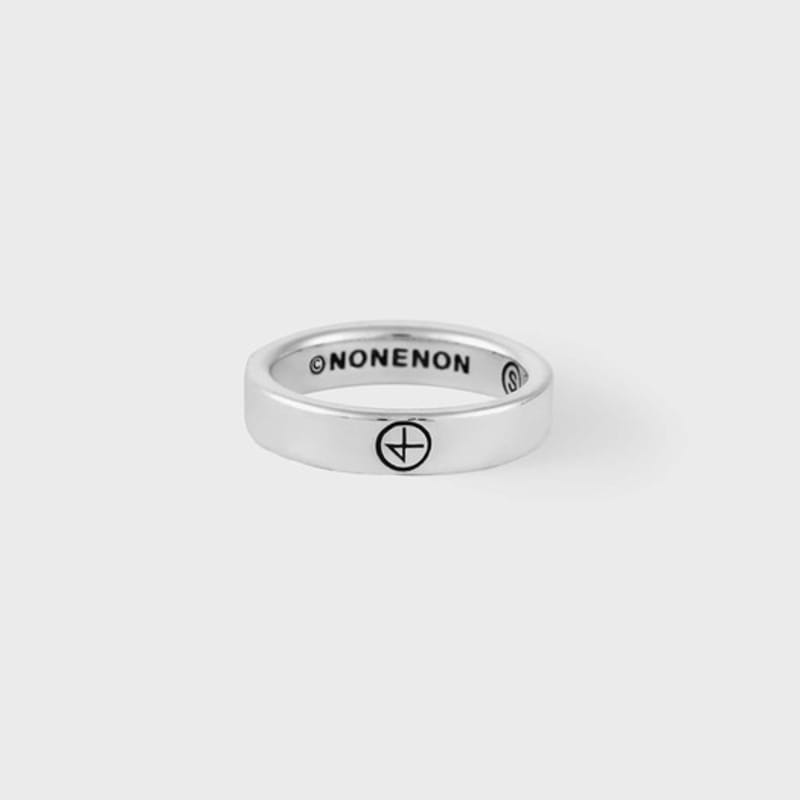 

NONENON LOGO FLAT RNG(3mm) M