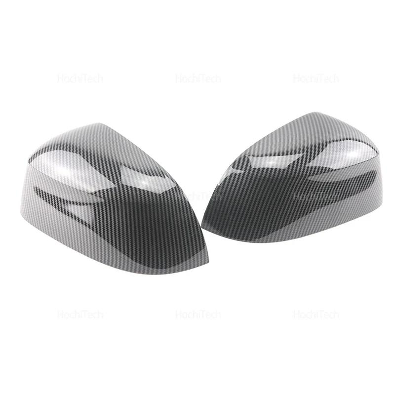For BMW X3 iX3 G01 G08 X4 G02 X5 G05 X6 G06 X7 G07 Carbon Fiber Glossy Replacement Rearview Side Mirror Covers Cap