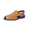 Summer Open Toe Leather Shoes Men Casual Business Men's Leather Sandals Big Size 46 Comfortable Dress Sandals Man Formal Shoes