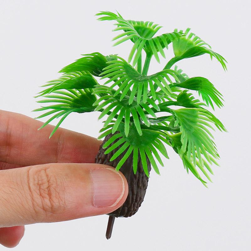 Dwarf Coconut Palm Tree Model for DIY Sandbox Scenes