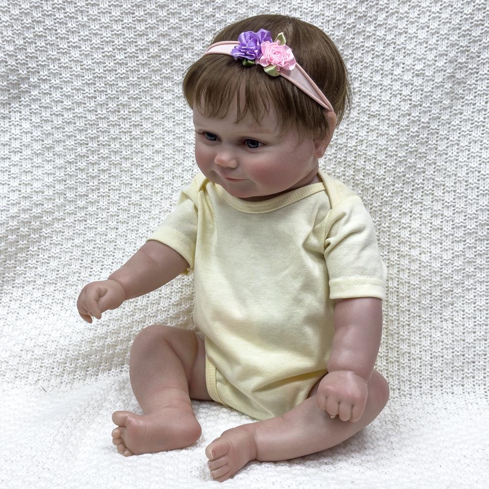 Realistic 20-inch Reborn Baby Doll - Soft Vinyl Newborn
