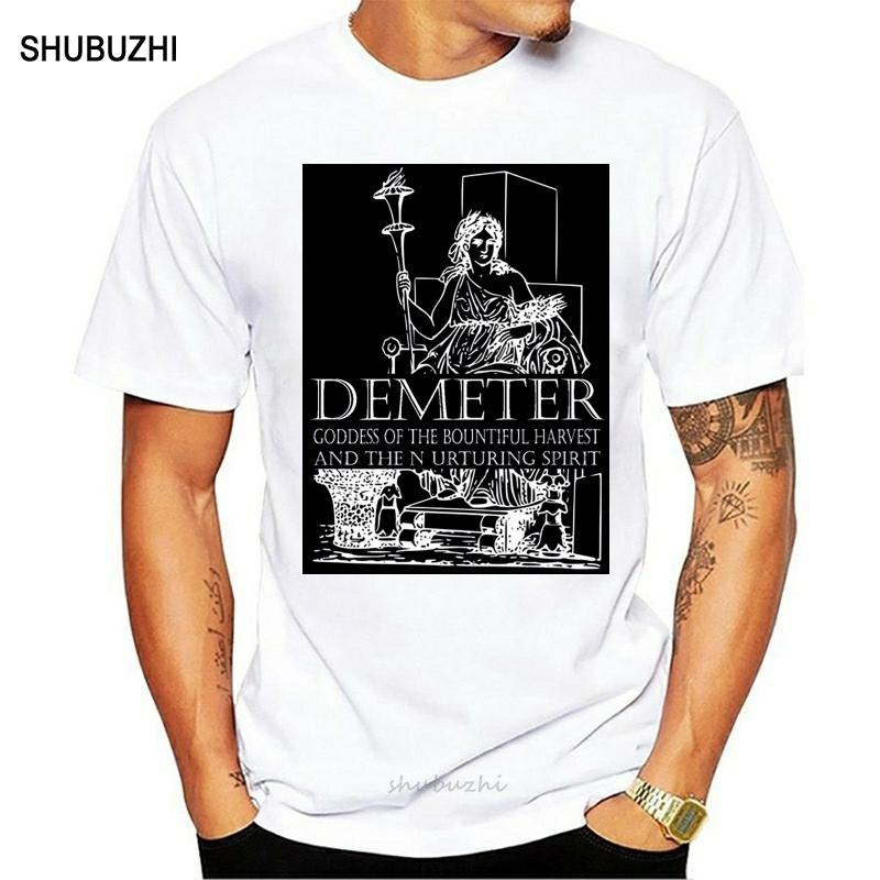

Demeter Goddess Of The Nurturing Spirit Design T Shirt Tee Shirt Summer Style Leisure Plus Size 5xl Print Comfortable Shirt 5XL різнокольоровий
