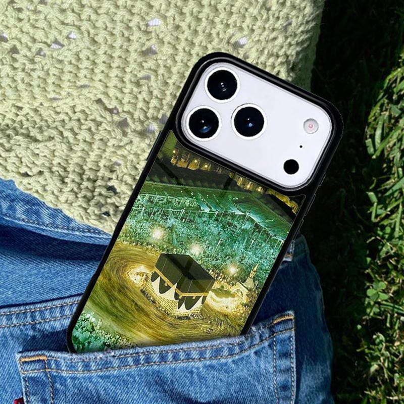 Holy Mosque Makkah Phone Case Cover Compatible with for IPhone 17air 16e 15 14 13 12 11Pro Max 17 Air
