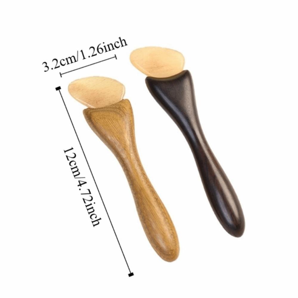 Face Lifting and Tightening Sandalwood Massager Guasha Face Massager Tool  Head Relaxation