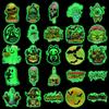 50 Halloween Classic Decoration Stickers: Funny, Waterproof for Suitcases, Speakers, Desktops