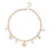 New Starfish Conch Pearl Pendant Necklace for Women Fashionable Casual Summer Beach Versatile Necklace