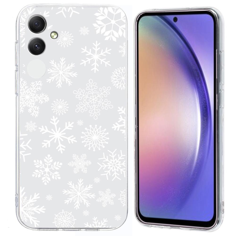 

For Samsung Galaxy A06 4G Case Christmas Pattern Print Soft TPU Phone Protector C