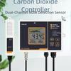 Digitální regulátor oxidu uhličitého CO 2 IAQ monitor s funkcí relé, se snímáním NDIR a redukčním ventilem tlaku pro skleník