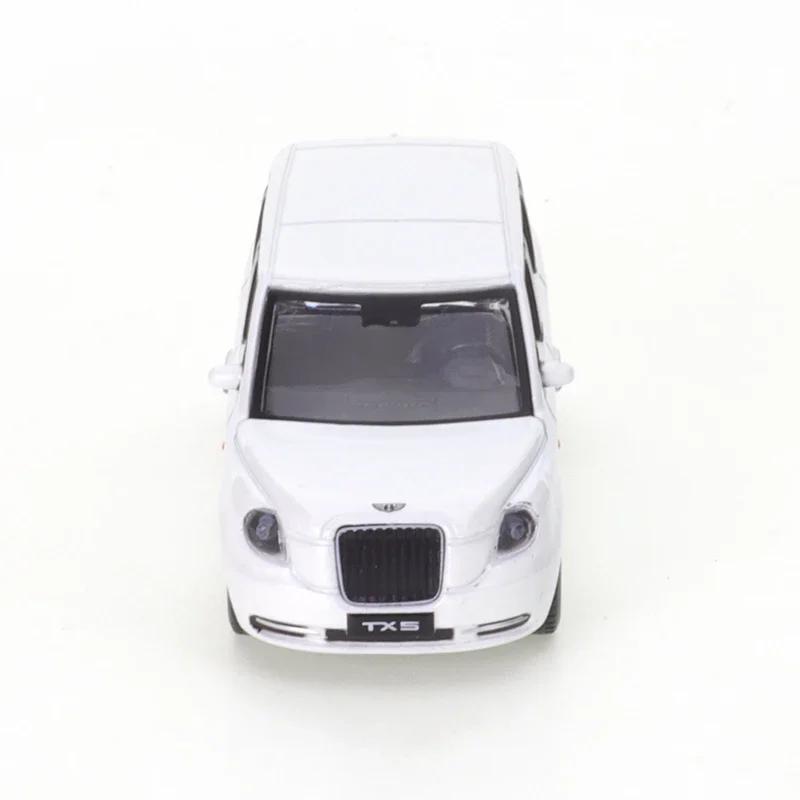 XCARTOYS 1/64 Geely English LEVC TX5 Black White Car Alloy Toys Motor Vehicle Diecast Metal Model Kids Xmas Gift Toys for Boys