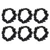 Elegant Hair Tie Elastic Scrunchies Ruched French Hair Rings for Elegant Updos Suitable for Long Hair Stretchy Hair Tie