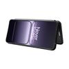 For OnePlus Ace 5 Racing 5G/Nord CE5 5G Case Carbon Fiber Texture Drop-Proof PU Leather Phone Cover