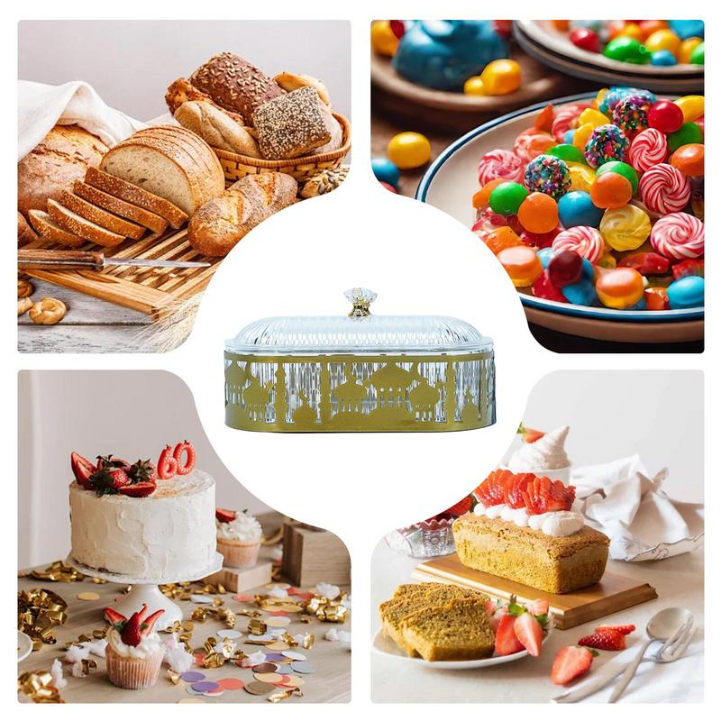 Ramadan Decoration Candy Snacks Tray EID Mubarak Decoration 2025 For Home Ramadan Kareem Islamic Muslim Party Eid Al Adha Gifts