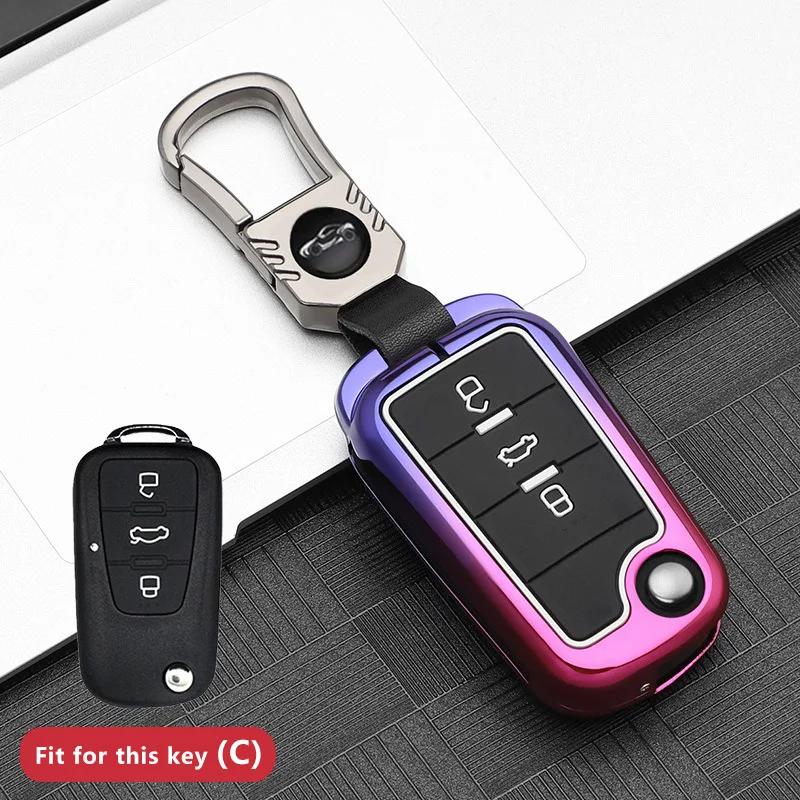 Zinc Alloy Car Key Case For Mg Mg4 Mg5 Mg6 Mg3 Mg7 Zs Ev Hs Ehs Zx Gt Roewe Rx3 Rx8 Erx5 Rx5 I6 I5 Keychain Cover Shell Fob Bag