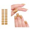 Gel Nail Polish Stickers Full Wraps Nail Stickers UV/LED-Lamp Required Cured Gel Nail Strips for Women Girls