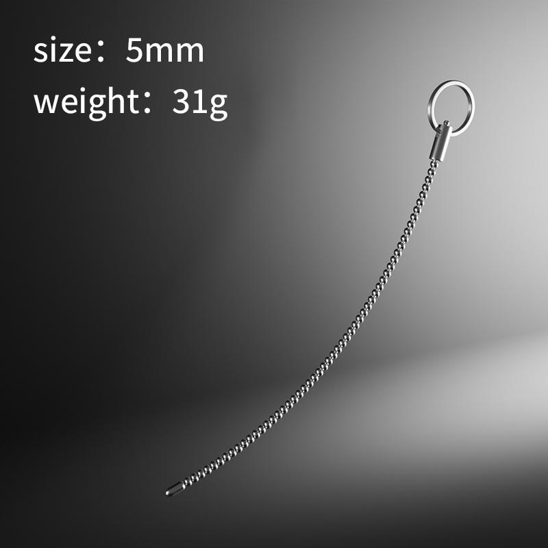 Stainless Steel Urethra Pull Beads Horse Eye Stick Penis Massager SM Urethral Catheter Metal Urethra Plug Male Penis Stimulators