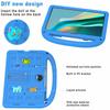 For Honor Pad 9 Kickstand Case Cartoon Design Anti-Drop EVA+PC Tablet Cover with Strap for Kids