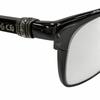 Great CHROME HEARTS Glasses GROWLER 1 Black 925 Mens Used