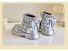 Girls' Princess Party Boots - British Style Short Boots with Fashionable Side Zip