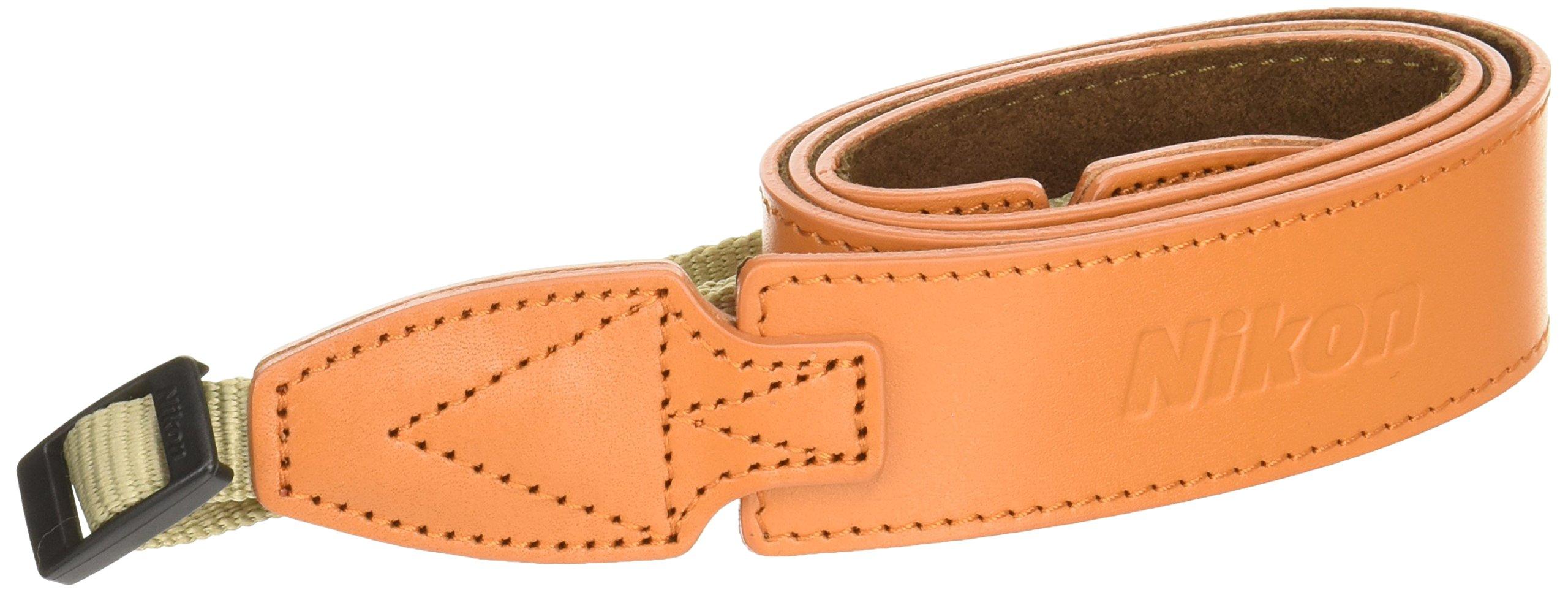 

Nikon Neck Strap for SLR Simple Brown Genuine Leather 7129