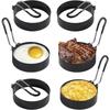 Anti-scalding Egg Ring, Non-stick Round Omelette, Omelette Ring, Omelette Non-stick Egg Ring, Omelette Model Omelette Mold