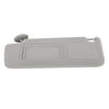 Car Sun Visor Gray Multifunctional Rugged Durable Side Sun Visor with Lamp and Mirror For Land Cruiser Prado Left: