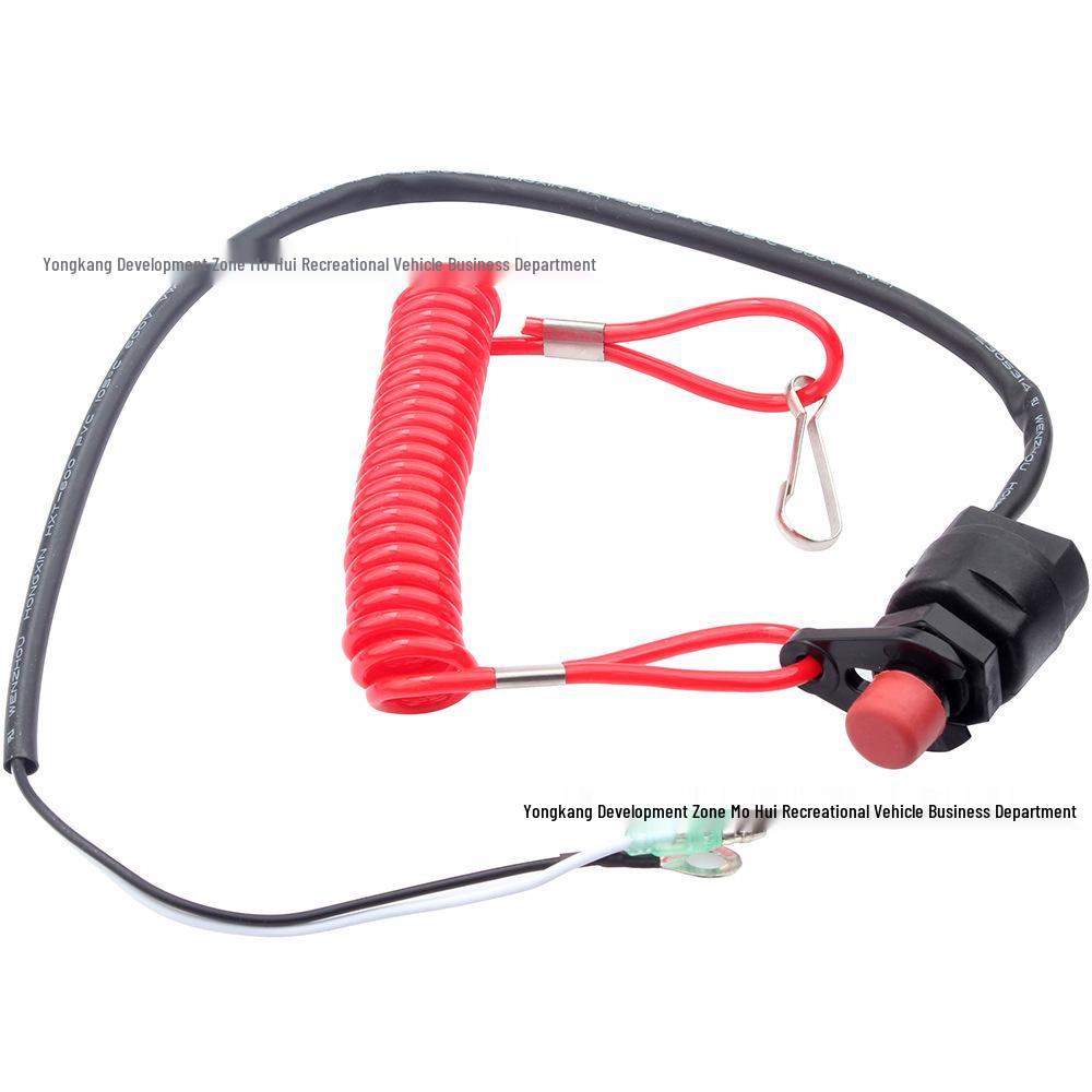 ATV & Boat Engine Kill Switch Safety Lanyard
