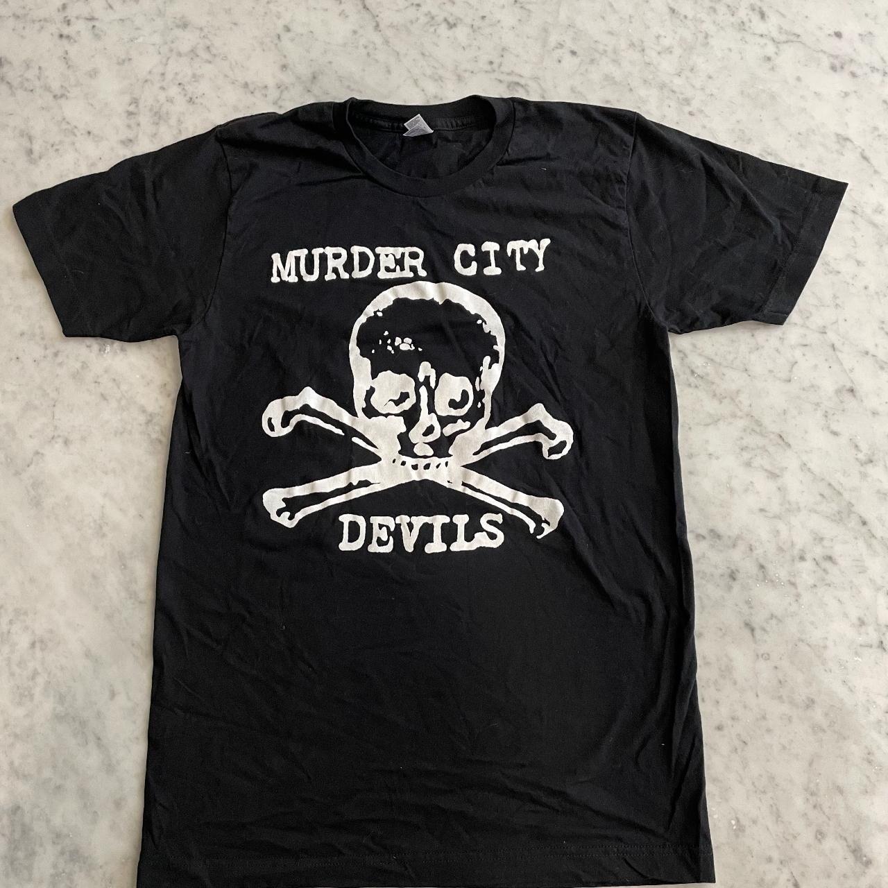 Vintage The Murder City Devils Band Black Cotton All size Shirt HRB131 XXXXL