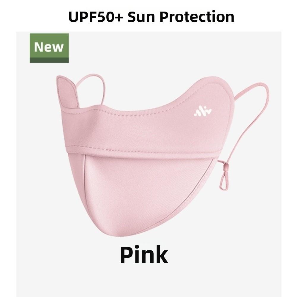 UPF50+ Sunscreen Face Mask Contour The Face Facekini Reusable UV Protection Face Cover  Summer