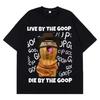 The Burnt Peanut Goop Funny Meme T-shirt Men Women Harajuku Clothing T-shirts Summer Cotton Fashion Casual T-shirts Oversized...