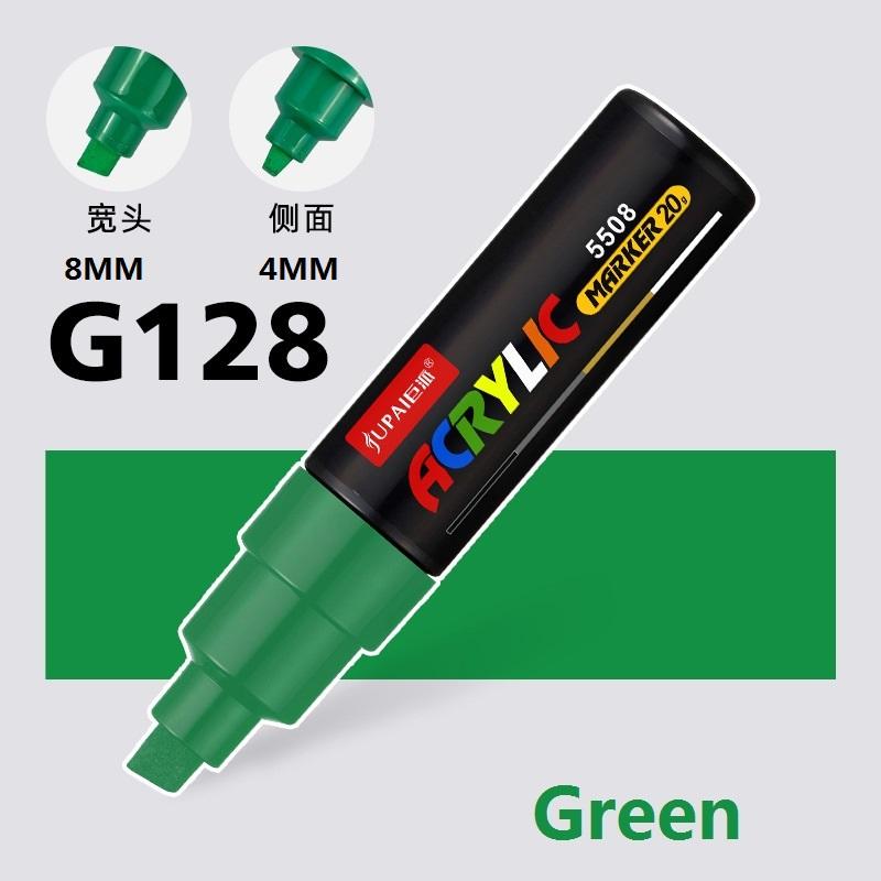 15 Farben Größere Kapazität Acryl-Marker Stifte, Ultra-breiter Kopf 15MM/8MM Graffiti, Malerei, Zeichnen, Werbeplakate Kunstbedarf