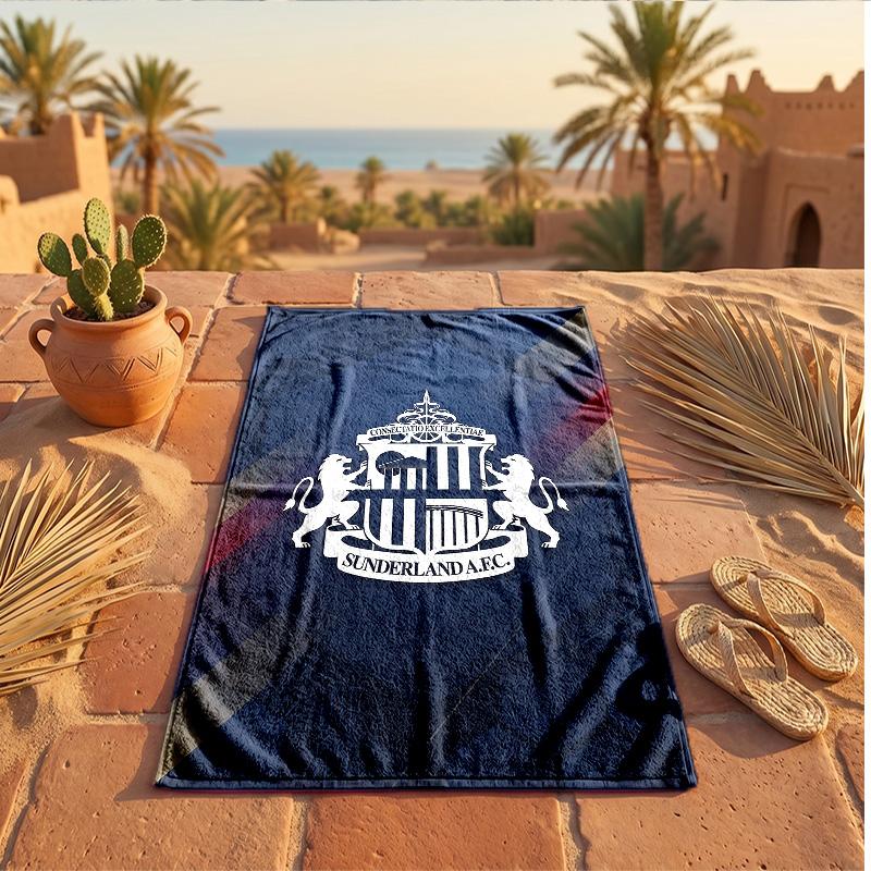 Sunderland Theme Beach Towel Soft Quick?dry Towel For Summer Beach Vacation Swimming