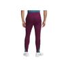 Nike Paris Saint-Germain Solid Color Breathable Training Mid-Rise Knitted Sports Pants Men bottoms Burgundy FN9309-610