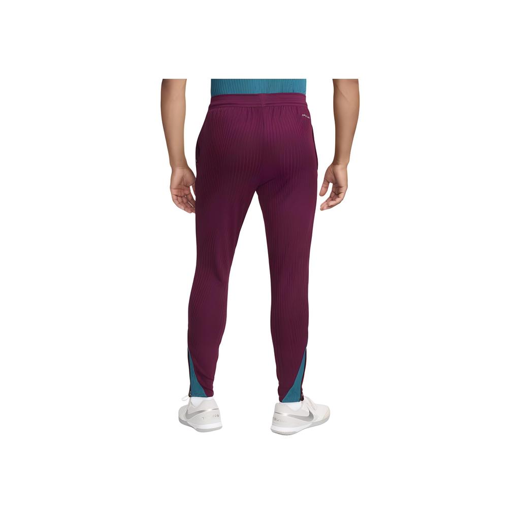 Nike Paris Saint-Germain Solid Color Breathable Training Mid-Rise Knitted Sports Pants Men bottoms Burgundy FN9309-610