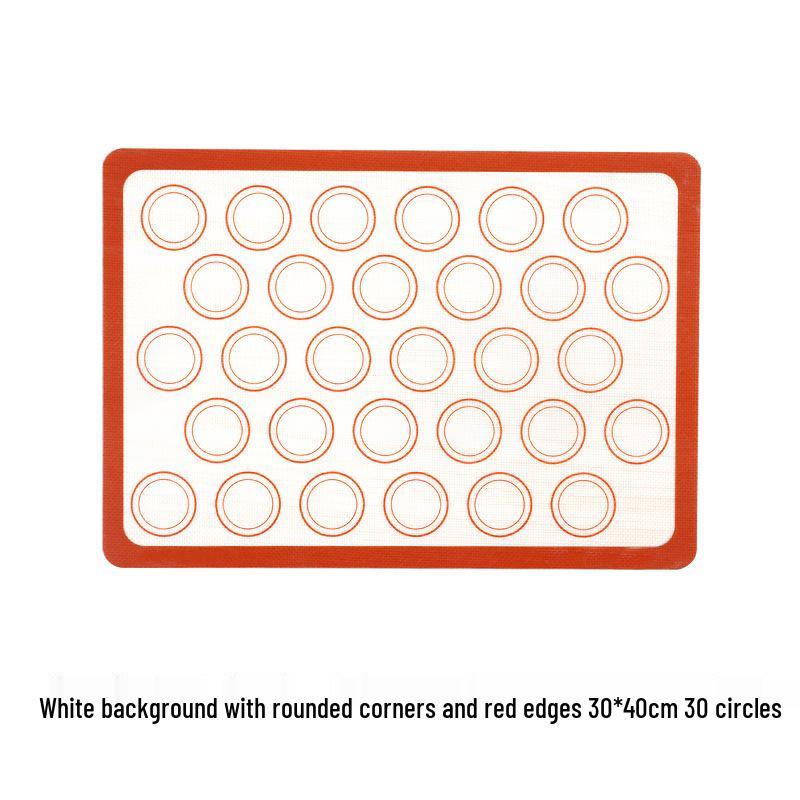 Coffee Silicone Baking Mat: 0.7mm Thick, Heat-Resistant, Platinum Silicone for Baking and Kneading