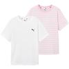 PUMA Kids' 2026 Spring Short-Sleeve T-Shirt Two-Piece Set