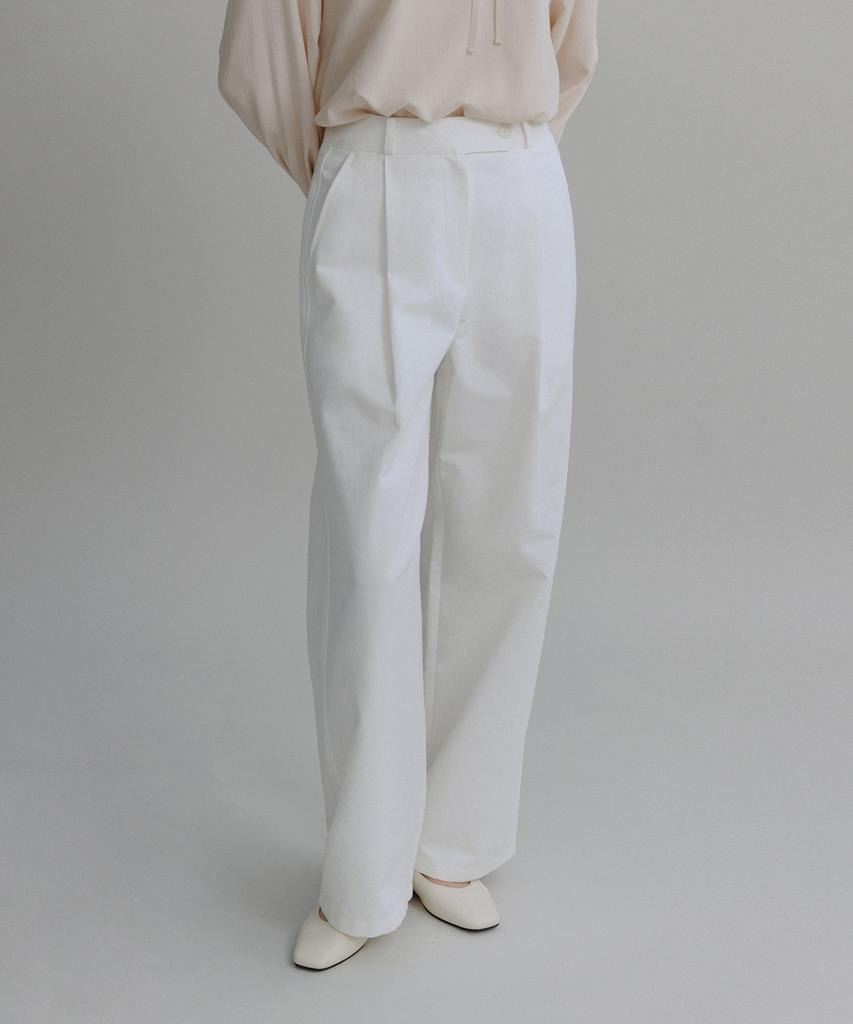 Manggomaenipeullijeu Plap Cotton Pants_Ivory