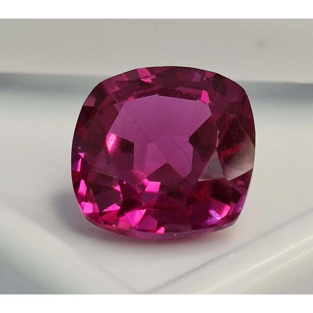 5-7 Ct Natural Pink Sapphire Cushion Cut Stunning Certified Loose Gemstone