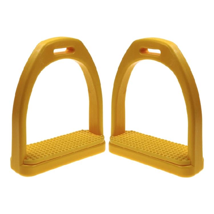 Weather-s Resistant Plastic Stirrups Equipped With Nons-s-s-s Skid Rubber Pads For Secure Mounting And Durability