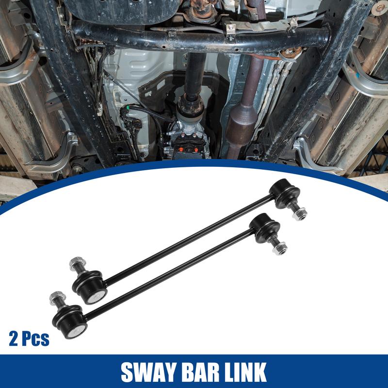 UXCELL 2 Pcs Front Sway Bar Link Stabilizer Bar Link Fit for Jeep AWD Black