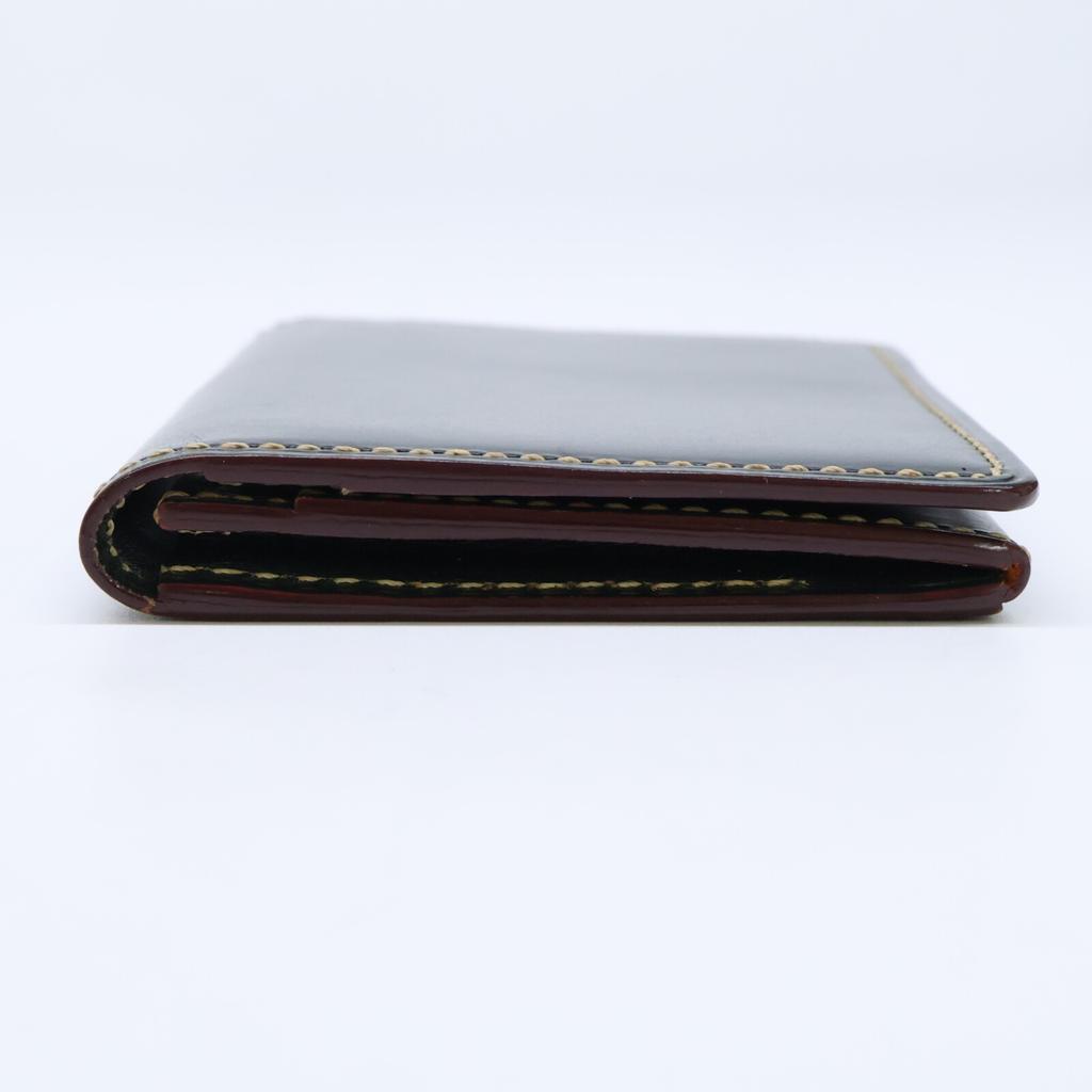 GANZO Bridle leather Card Case Dark greenUsed