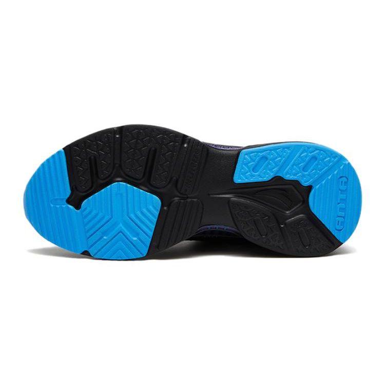Anta Kids Star Ring 3.0 Sports Non-Slip Wear-Resistant Low-Top Casual Shoes Kids sneaker Blue Black 312328801-4