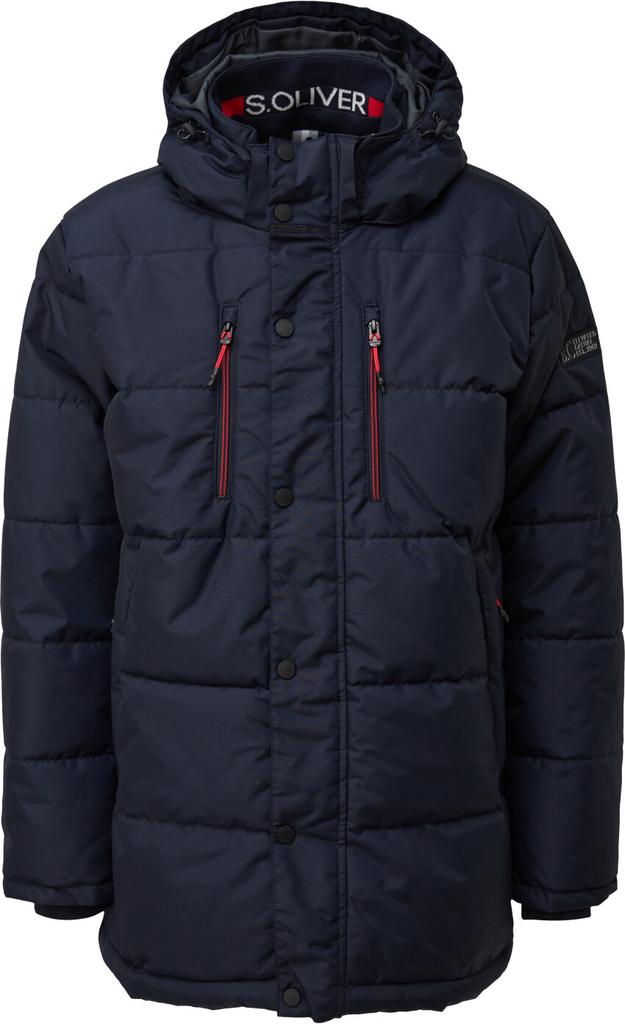 Зимняя куртка s.Oliver Steppjacke blau schwarz 46630703