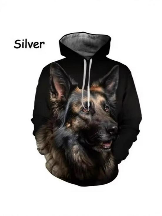 2025 Personalized 3D Animal Pattern Hooded Sweatshirt