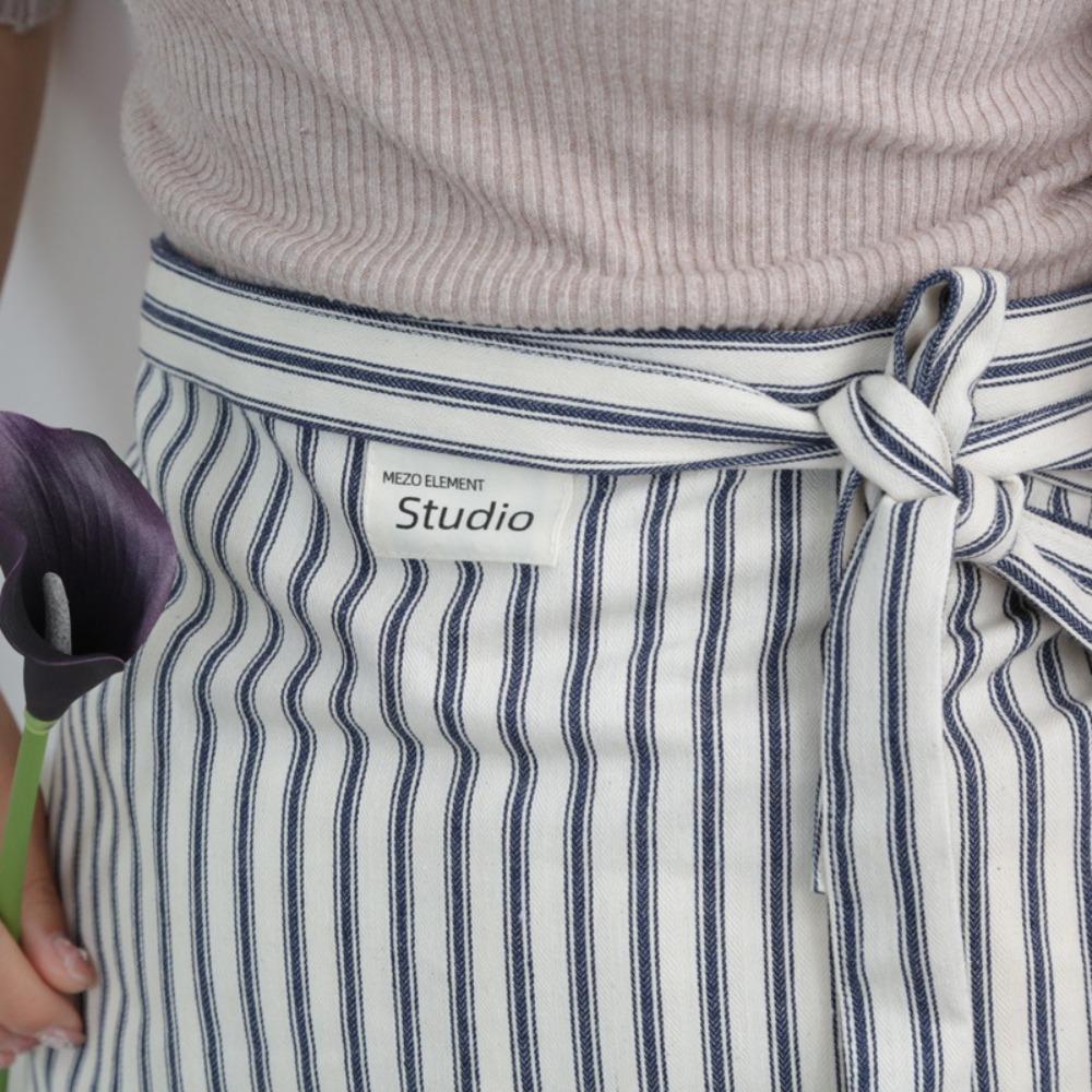 Anti Fouling Waist Apron Elegant Cafes Apron Home Use Cooking Half Apron  Restaurant