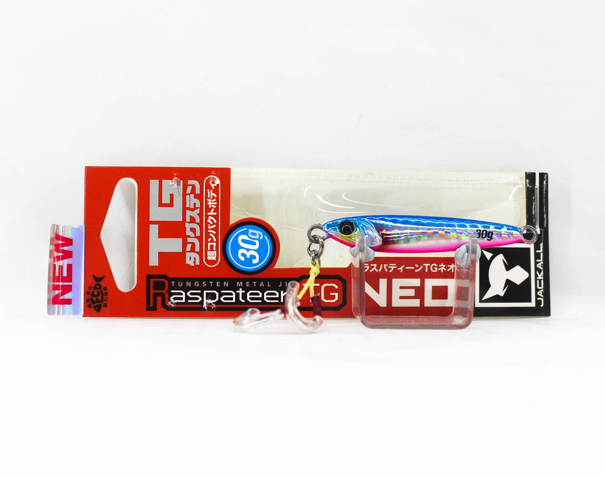 Jackall Металлическая джиг-приманка Raspateen TG Вольфрамовая Neo 30 грамм Сине-розовая HL (8319)